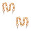 2St Chunky Acryl Chain Strap Voor Handtas, Multi Kleur, Schouderriem 4