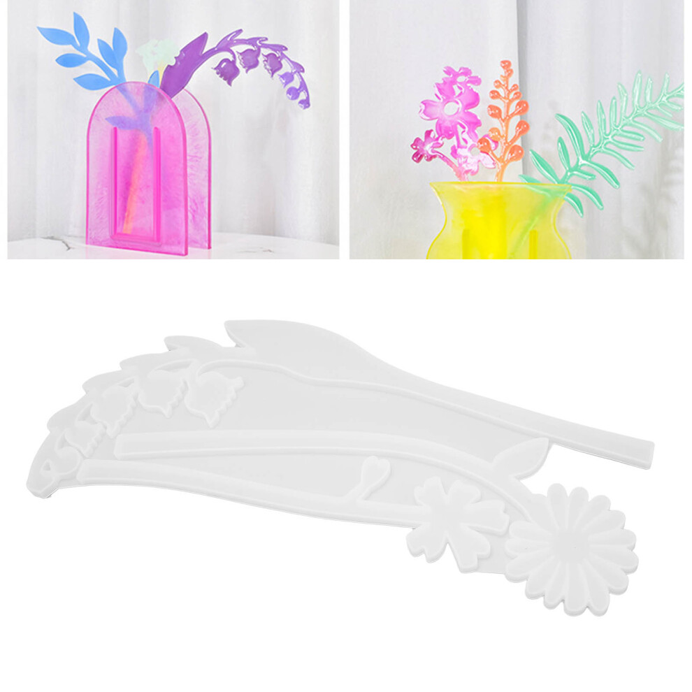 Silicone DIY Mold Bouquet Shape Reusable Candle Casting Molds