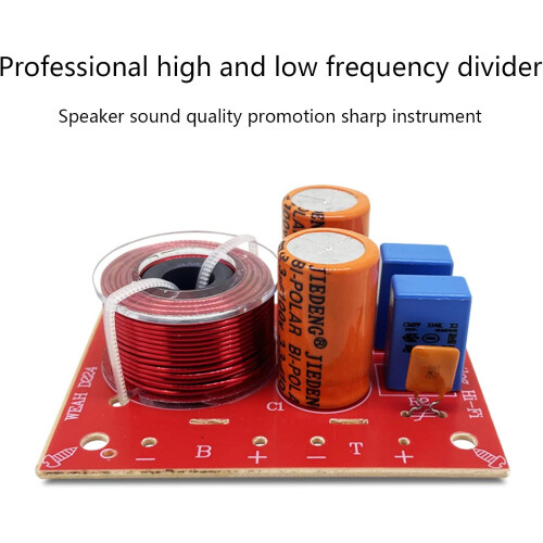 80W Reiner Bass Subwoofer Crossover Frequency Divider 2Way Speaker Crossover 2