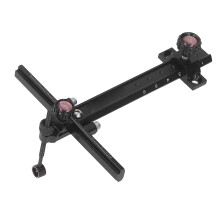Adjustable Metal Recurve Bow Sight for Competition Black 186g