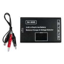 For B4 charger BC800D model airplane lithium battery charger 2s 3s 4s balanced charging B4 with display