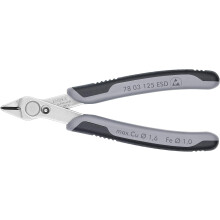 78 03 125 Esd Sb Electronic Super Knips Flat 1 Pack Stainless steel, polished Standard packaging