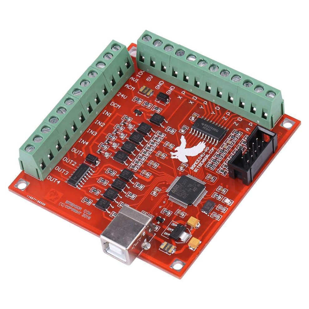 Mach3 Controller, Usb Mach3 100 Khz Motion Controller Card Breakout Board, Controller Card, For Cnc Engraving, Servo Motor, Stepper Motor Servo Motor. 9426802526516