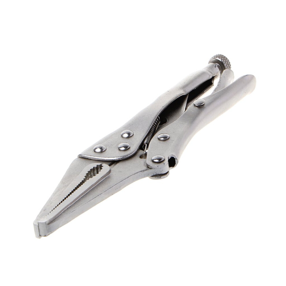 7Inch Locking Pliers 165Mm Long Nose Straight Jaw For Woodwork Table 9187378690451