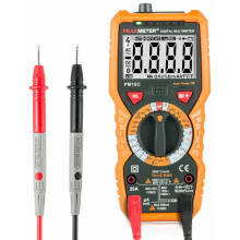 Digitale multimeter, contactloze spanningsmeting met gebruiksvriendelijke multimeter voor wisselstroom-, gelijkstroom-, stroom- en weerstandsmeting