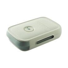Recipiente para armazenar ovos na cozinha, porta-ovos de grande capacidade com furos de ventilação e marcador de data de frescor, caixa de ovos de