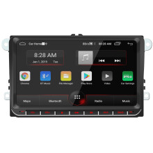 Sistema estéreo para automóvil habilitado para Carplay inalámbrico, unidad principal compatible con Android Auto, radio para automóvil Android