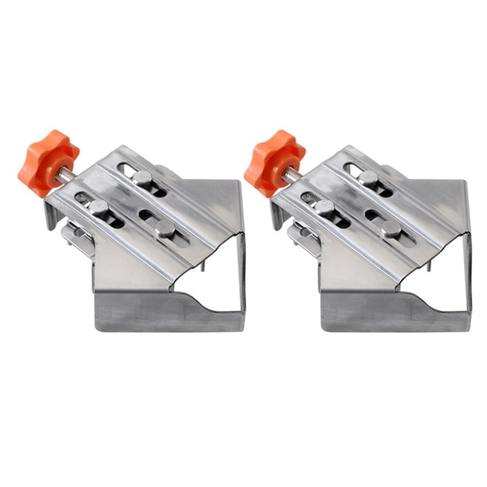 2Part Carpenter's Quickpositioning Clamp For Splicing Wooden Panels, 90Degree Rightangle Fixing Clamp 9426802529715