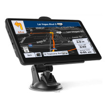 7-tommer GPS-navigator med touchskærm til biler, lastbiler og autocampere, med stemmevejledning, brugerdefineret ruteplanlægning,