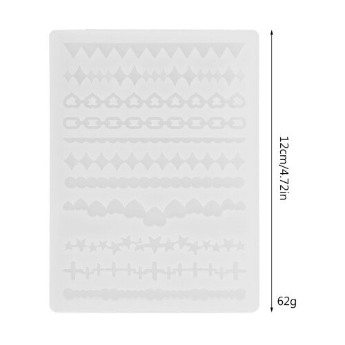 Resin Casting Shaker Filler Mold,Epoxy Quicksand Silicone 2
