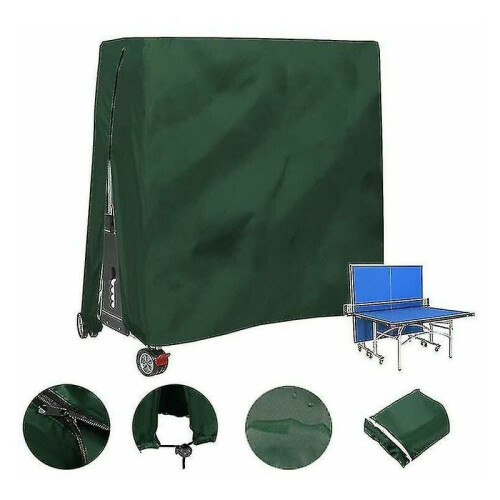 Table Tennis Cover, Universal Size For Foldable Tables, Waterproof Sunproof, Includes Drawstring Closure And 1 Storage Bag
