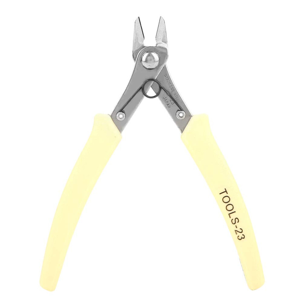 5Inch Mini Diagonal Cutters, Stainless Steel With Antislip Grip For Electronics 9426802537192