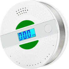 Battery Operated Co Detector, For Home And Kitchen, 2 In 1 Co & Smoke Alarm, Accurate Detection, Advanced Digital Display With Real-Time