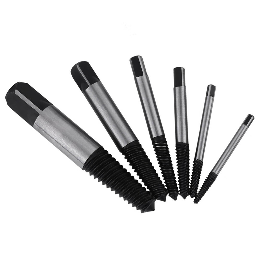 6Piece Screw Extractor Set With Extractors And Storage Box 9426802530032