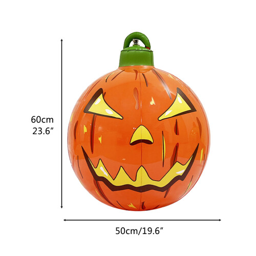 Φουσκωτές διακοσμήσεις για πάρτι Halloween με κολοκύθα εξωτερικού χώρου, φωτιζόμενη 1