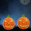 Φουσκωτές διακοσμήσεις για πάρτι Halloween με κολοκύθα εξωτερικού χώρου, φωτιζόμενη 7
