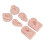 Professional Teaching Tool, Artificial Ear Display For Convenient Usage And Reusable Design, Silicone Ear Model With Realistic Practice Experience Id 3
