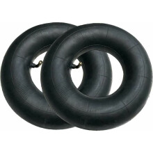 Pneumatische banden Lifesaver, hoekventiel 4.10/3.50-4, zware binnenband voor grasmaaiers, kruiwagens, steekwagens en generatoren (2 stuks)