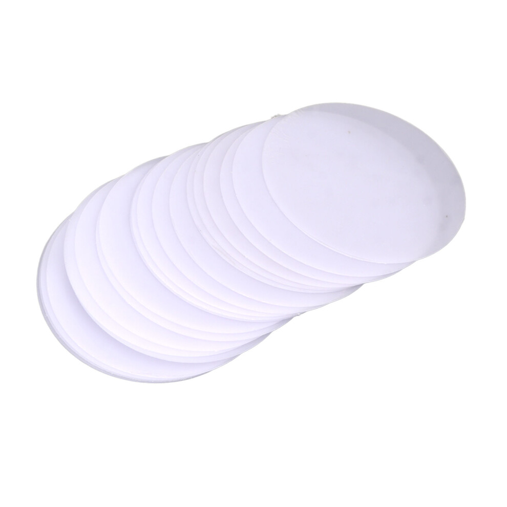 Dessert Trays Acrylic Sheets Crafts Discs Transparent Round Discs Picture Frame Discs Painting Plates DIY Craft Discs Eco Friendly Polymer Material W