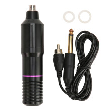 Ferramenta rotativa para tatuagem, com aparência requintada e formato ergonômico de caneta para resultados profissionais. Ideal para festas de