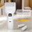 (Moedor elétrico de cabeça de moagem dupla com display digital) Moedor de Pé Elétrico Peeling Digital Display 2