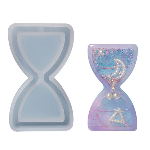Harz-Shaker-Form, Silikon-Gussformen,-Sanduhr