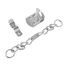 Stainless Steel Door Chain Lock Anti Theft Security Guard 23cm