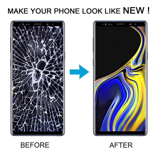 (black) Για Galaxy Note9 SM-N960F LCD TFT 6,33 ιντσών με πλαίσιο 2