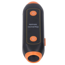 Electronic Whistle 3-Tone, 3 Level Volume, LED Light, Orange