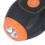 Electronic Whistle 3-Tone, 3 Level Volume, LED Light, Orange 8