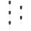 5 Pcs Coffee Needle Espresso Distributor Distribution Tool Stirrer 3