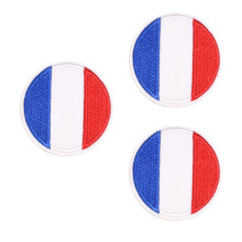 2 Pieces Flag Embroidery Sew Embroidered Patches Clothing Stickers