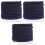 3 Rolls Braided Rope Nylon Multipurpose Bow Tie 3