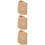 3 Pack Scatole Con Trasparente Schmuck Geschenkverpackung 8