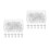 2 Pcs Head Pin For Upholstery Twisted Pins Tacks Felt Nails 10