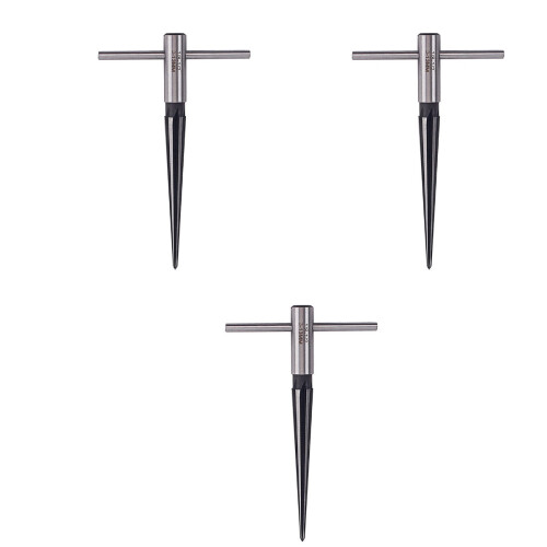 3 Pack Luthier Cutting Tool For Guitar Handle Silver 2
