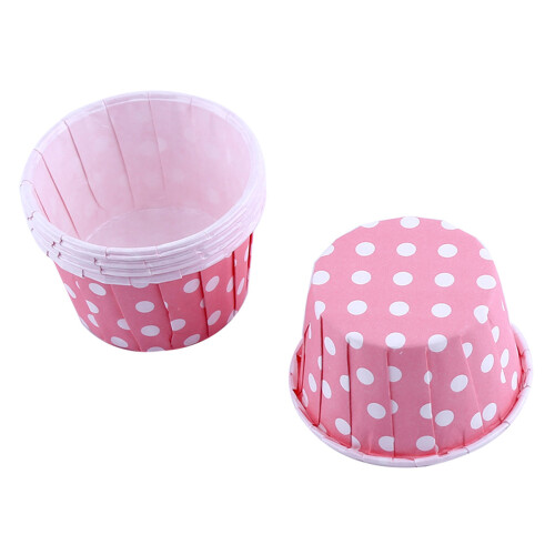 Papir cupcakeforme Mini muffinforme, multifunktionel brug Premium kvalitet bageforme til ovn, non-stick bageforme til bryllup