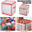 Adjustable Compartments, Space-Saving Design Ornament Organizer Durable Construction with Folding Design Tray Compartments for Individual Storage, 6