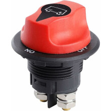 Interruttore di disconnessione batteria per impieghi gravosi per imbarcazioni, auto, camper, interruttore di disconnessione principale impermeabile,