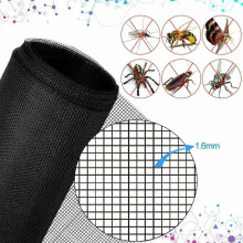 Wide Application Window Screen Replacement, Custom Fiberglass Screen Mesh, High Strength Material For Safe And Secure Homes (300x120cm)