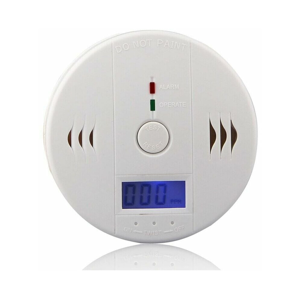Real-Time Data Carbon Monoxide Detectors, Sensitive Electrochemical Sensors For Accurate Detection, Battery Powered With Easy Installation, Loud 85 9405630297980