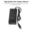 Efficient Charging System for 36V Balancing Scooter, DC Connector 5.5X2.5mm with Removable Plug Design, Automatic Charging Mode and Float Mode for 5