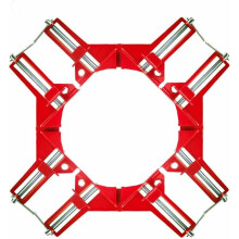 Abrazadera de esquina ajustable e innovadora de 90 grados, resorte suave y resistente para trabajos de carpintería y bricolaje sin esfuerzo,