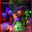 Διακοσμητικά φώτα για το Halloween, 3M20Leds Πολλαπλού Σχεδιασμού, Φωτάκια σε σειρά με 3