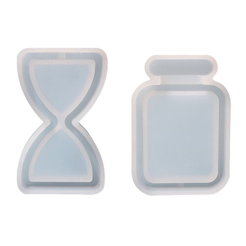 Resin Shaker Mold,Sand Clock/Drift Bottle Silicone-hourglass 1