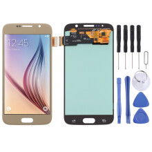 Οθόνη OLED LCD για Samsung για Galaxy S6 με Πλήρης Συναρμολόγηση Digitizer (Χρυσό)