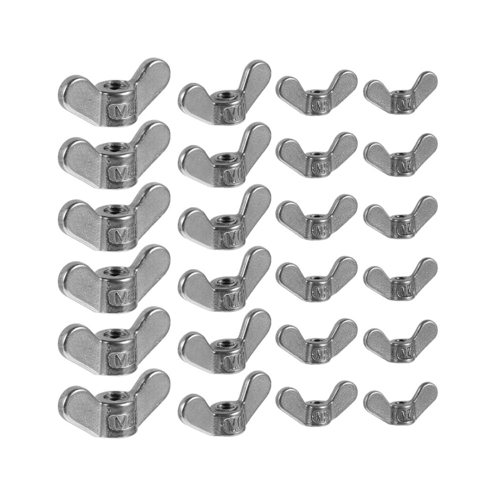 24 Pieces Wing Nut Antislip For Machines And Electronic Devices For Projects And Constructions 9426802531992