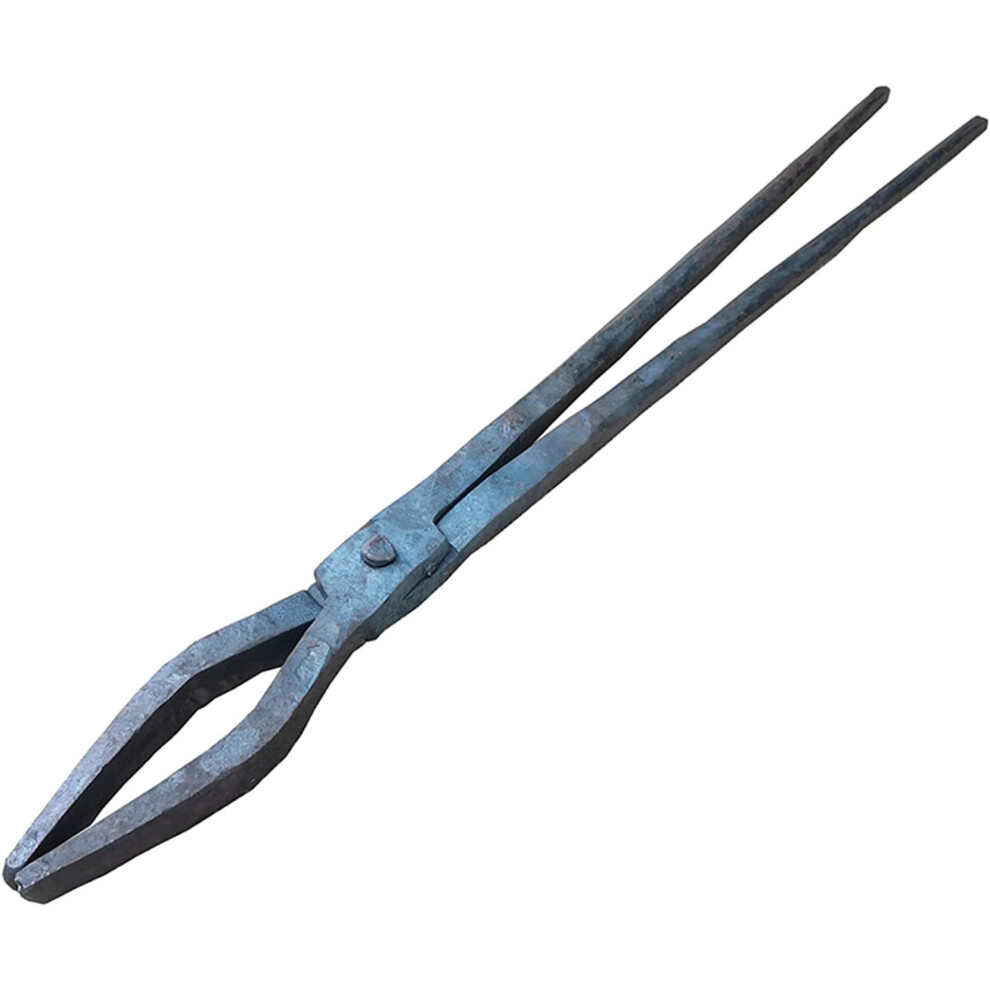 Blacksmith Pliers Bladesmith Knife Tong 450 Mm 700 G Forging Tongs Flat Nose Forging Pliers For Knife Making Blacksmith Bladesmith Anvil Forge 9426802532180