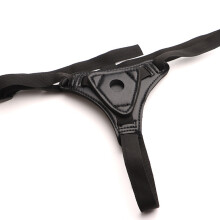 Weicher Silikon-strap-on-Dildo mit verstellbarem Geschirr, 15 cm, Unisex