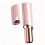 Pink Electric Eyebrow Trimmer USB Rechargeable, Compact 10.5cm 9